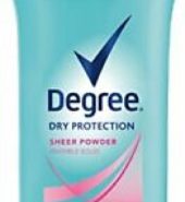 Degree Deodorant Sheer Powder 2.6oz