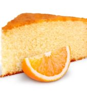 Village Bakery Orange Cake Sliced