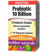 Webber Caps5 Probiotic Strains Bonus 40s