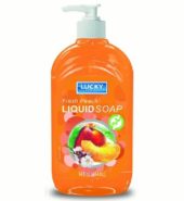 LUCKY Soap Hand Liquid F/Peach 14oz