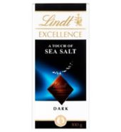 Lindt Chocolate Dark Sea Salt Excel 100g