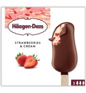 H Dazs Ice Cream Bar Sberries & Crm 80ml