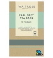 Waitrose Tea Bags Earl Grey 50’s