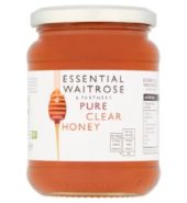 Waitrose Essential Honey Pure Clear 454g