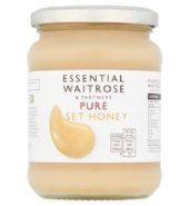 Waitrose Honey Pure Set 454g