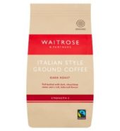 Waitrose Coffee Ground Ital Blend 227g