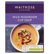 Waitrose Soup Cup Mushroom  Madeira 96g