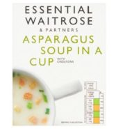 Waitrose Soup Asparagus w Croutons 112g