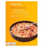 Waitrose Crisp Ser Maple Mixed Nut 500g
