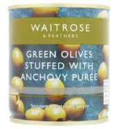 Waitrose Olives Spanish Anchoy 200g