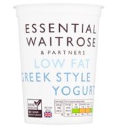 Essential Greek Yogurt Low Fat Nat 500g
