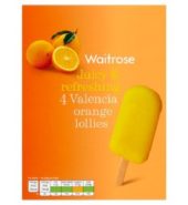 Waitrose Lollies Valencia Orange 73 ml