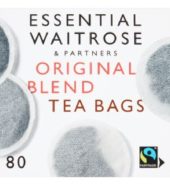 Waitrose  Tea Bags Round Orig Blnd 80’s