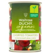 Waitrose  Tomatoes Chop Nat Juice 400g