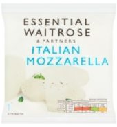 Waitrose Essential Mozzarella Ital 125g