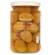 Waitrose Olives Greek Stuffed 300g