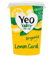Yeo/Val Organic Yogurt Lemon Curd 450g