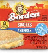 Borden Amer Cheese Slices Col 8s 6oz