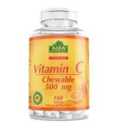 Alfa Tablets Vitamin C Chewable 100’s