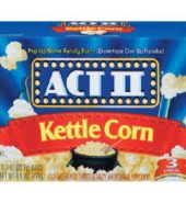 Act 11 Popcorn Microwave Kettle Corn 3pk