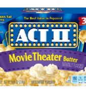 Act 11 Popcorn Movie Theater Butter 3pk