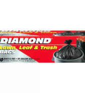DIAMOND Lawn Leaf & Trash Bags 10’s