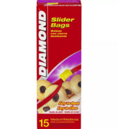 Diamond Storage Bags Med Slider 15’s