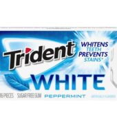 Trident Gum Peppermint White 16’s