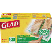 Glad Sandwich Bags 100’s