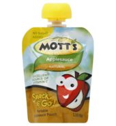 Motts Snack & Go Applesauce Natural 90g
