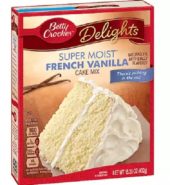 Betty Crocker Cake Mix French Vanilla 15.25oz