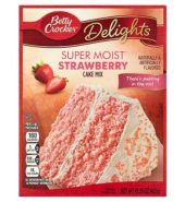 Betty Crocker Cake Mix Super Moist Strawberry 15.25oz