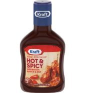 Kraft Sauce Barbeque Hot & Spicy  17.5oz