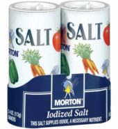 Morton Salt Shaker Iodized 8 oz