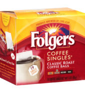 Folgers Coffee Singles Classic Roast 19s 85g