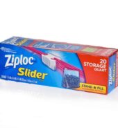 Ziploc Storage Bags Qrt 20’s
