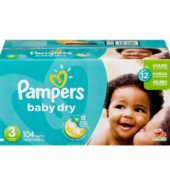 Pampers Diapers Baby Dry #3 Super 104’s