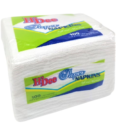 Hi Dee Napkins Lunch 1ply 100's – Massy Stores Barbados