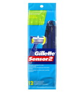 Gillette Razor Dispos Sensor 2 Pivot 12s