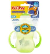 Nuby Bottle Wide Neck Handle 3 Stage 8oz