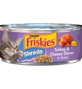 Friskies Cat Food Turkey & Cheese Dinner In Gravy 5.5oz