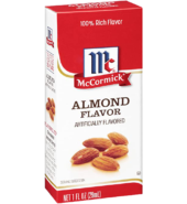 McCormick Almond Flavor (Artificially Flavored) 1oz