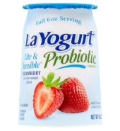 La Yogurt Light Strawberry 6oz
