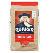 Quaker Quick Cooking Oats Bag 1kg