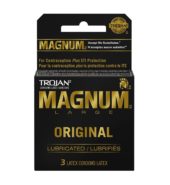 Trojan Magnum Large Condoms 3ct