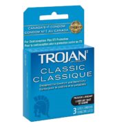 Trojan Classic Lubricated Latex Condoms 3’s