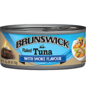 Brunswick Tuna Flaked with Smoke Flavor 142g