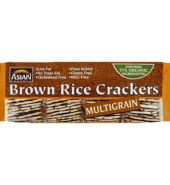 Asian Gourmet Rice Crackers Multigrain 100g
