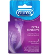 Durex Condoms Extra Sensitive Ultra Fine Lubricated 3ct
