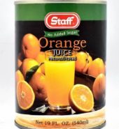 Staff Juice Orange Unsweetened 19 oz